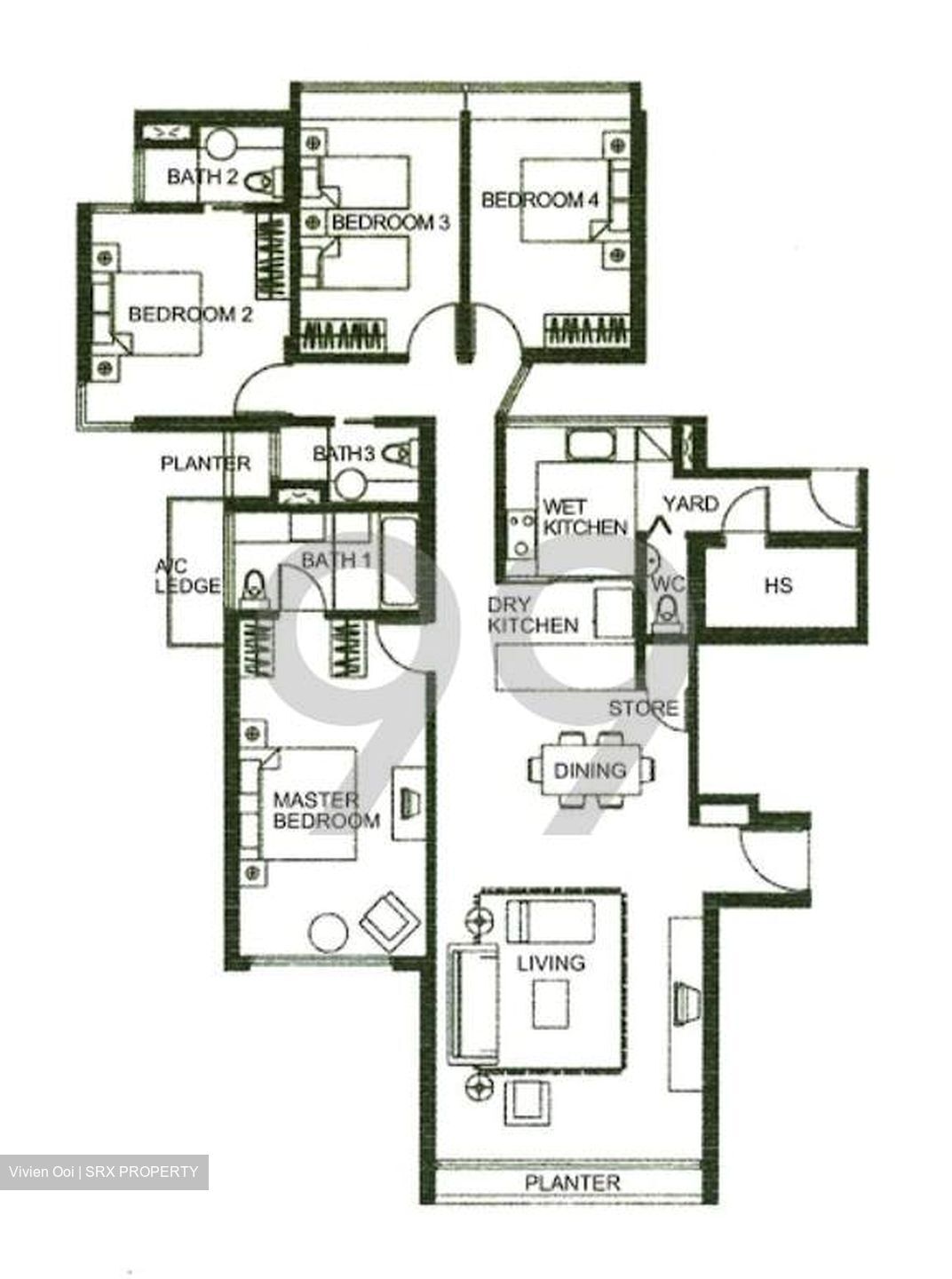 Garden Apartment (D10), Apartment #426445471